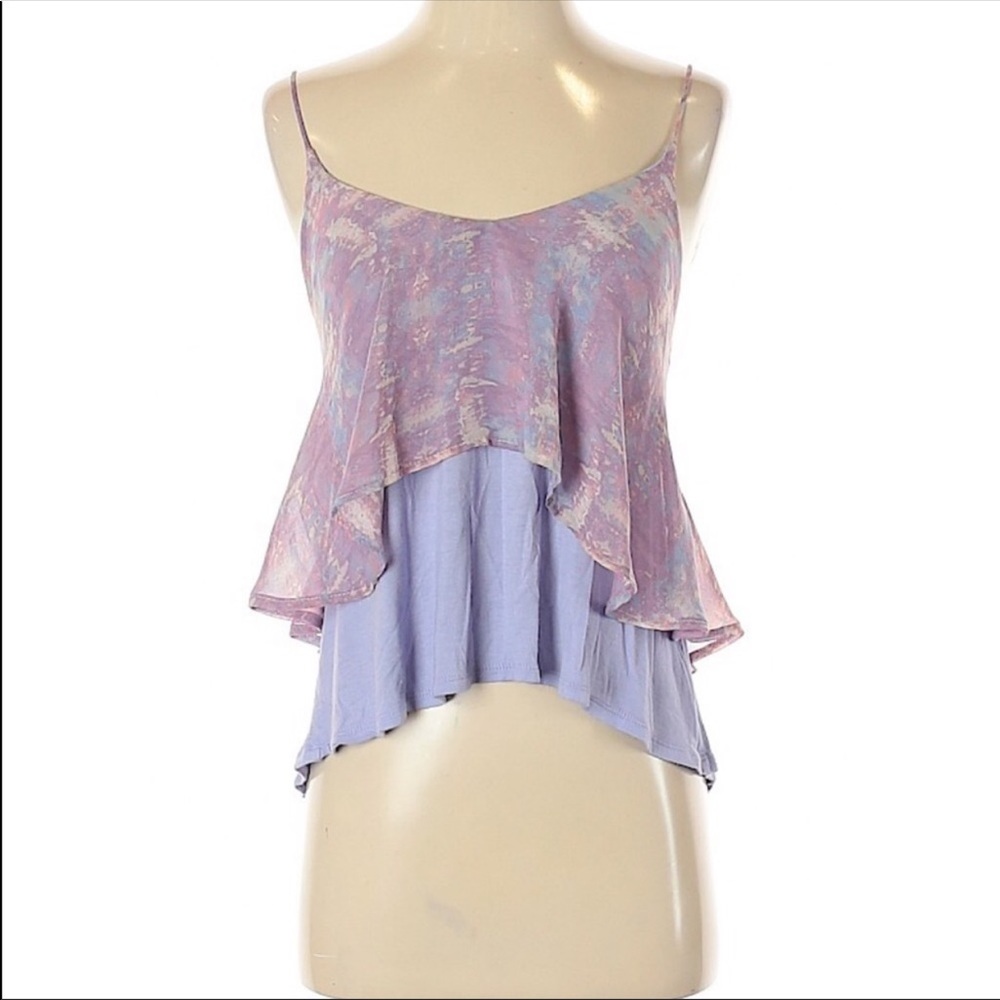 LIKE NEW! sparkle and fade sleeveless top